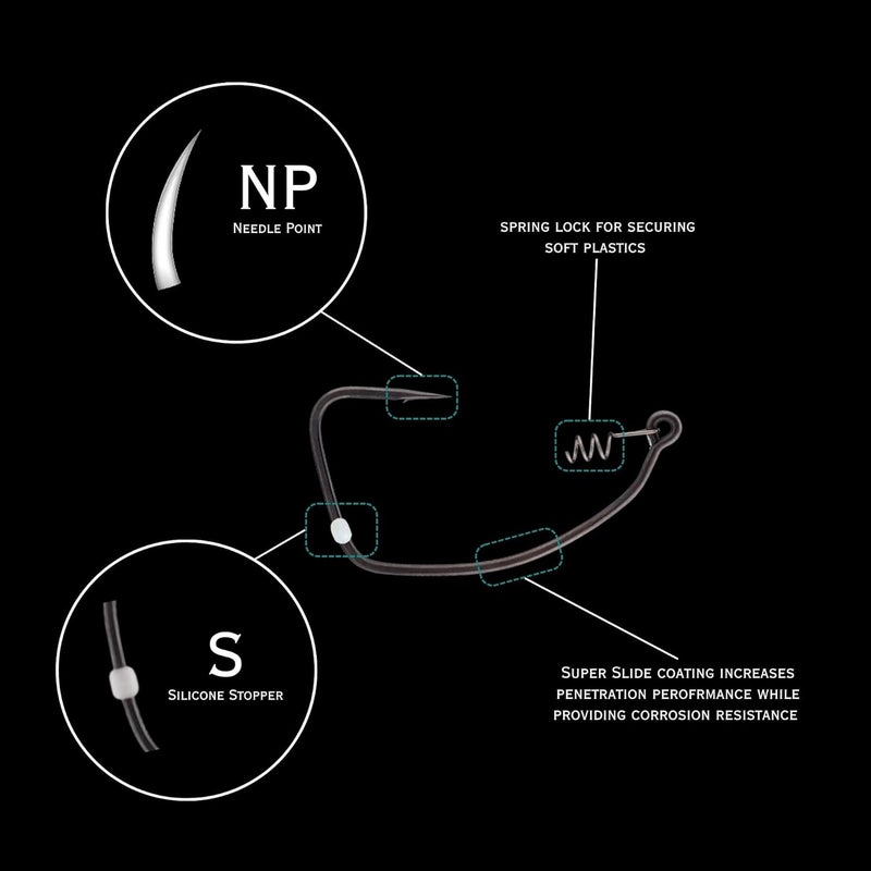 BKK TitanRider Worm Hooks - Image 2